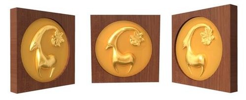 首屆動漫版權(quán)博覽會吉祥物&mdash;&ldquo;小金羊&rdquo;