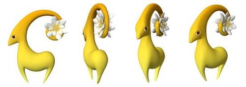 首屆動漫版權(quán)博覽會吉祥物&mdash;&ldquo;小金羊&rdquo;